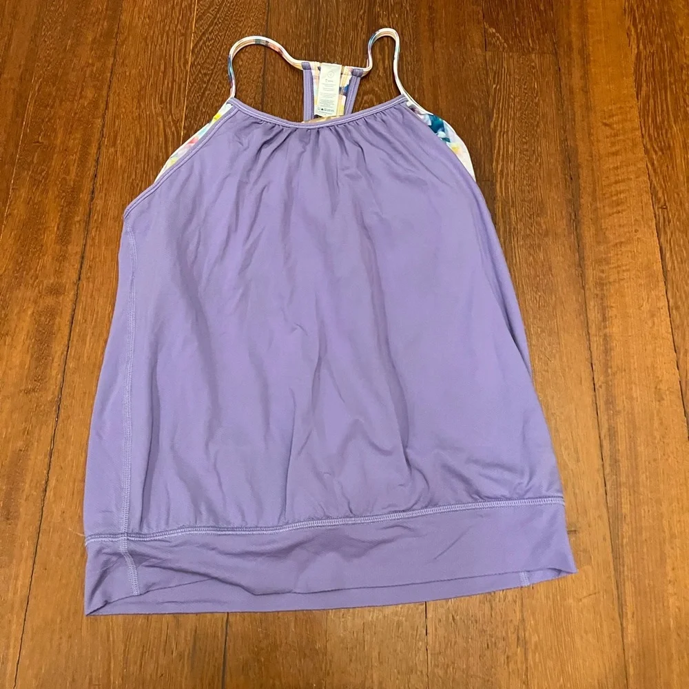 Ivivva Girls tank top and running shorts set